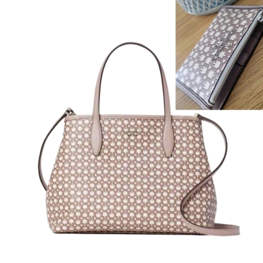 Set Kate spade Cindy tote purse and wallet set